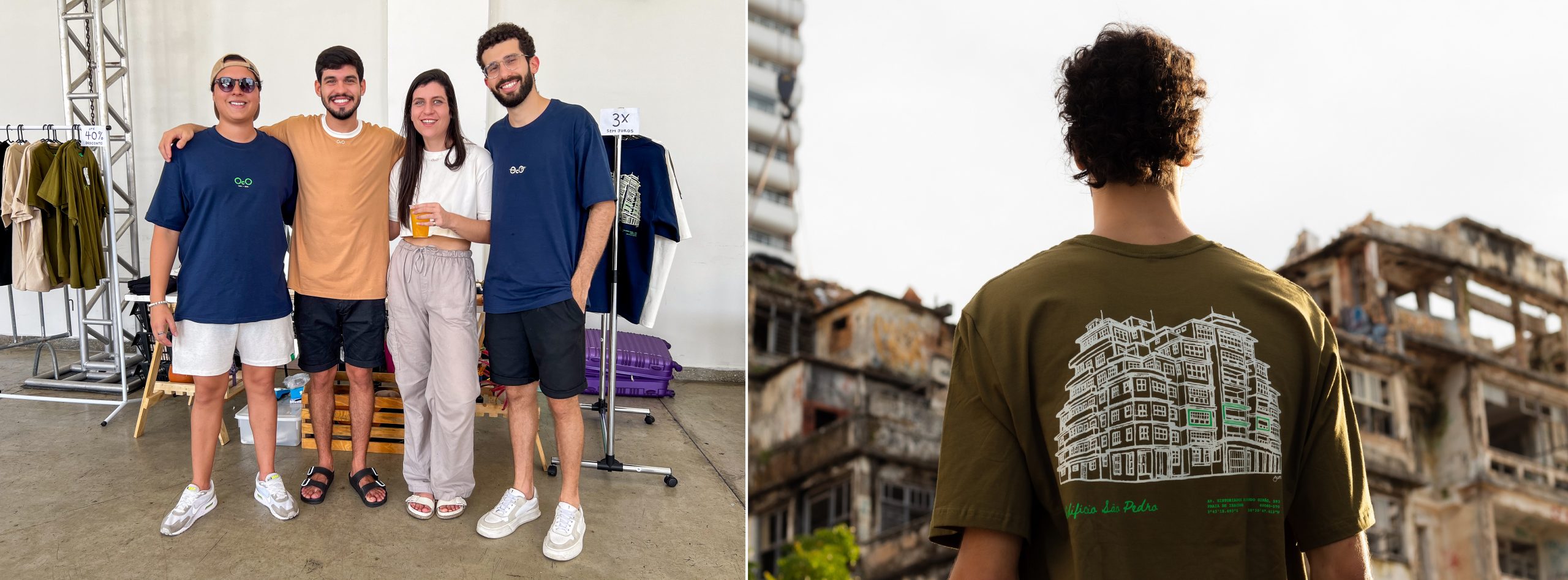 Rolês de Fortaleza inspira coleção de camisetas que será lançada neste sábado (11) no Esquina Brasil