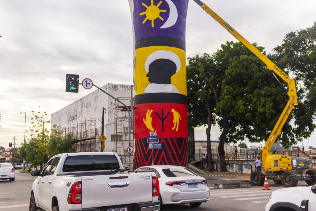 Festival Além da Rua avança na cidade e promove pintura artística em mais um reservatório