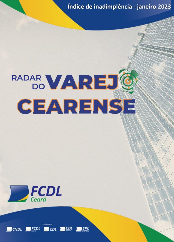 Levantamento da FCDL e SPC Brasil mostra que o número de cearenses negativados em janeiro de 2023 cresceu 9,57% em relação ao mesmo período do ano anterior