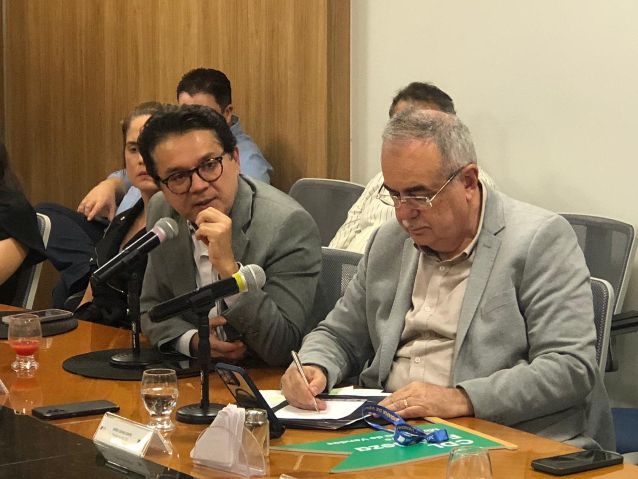Na CDL, presidente da Cagece fala sobre ações da companhia para o Centro, investimentos e usina de dessalinização 