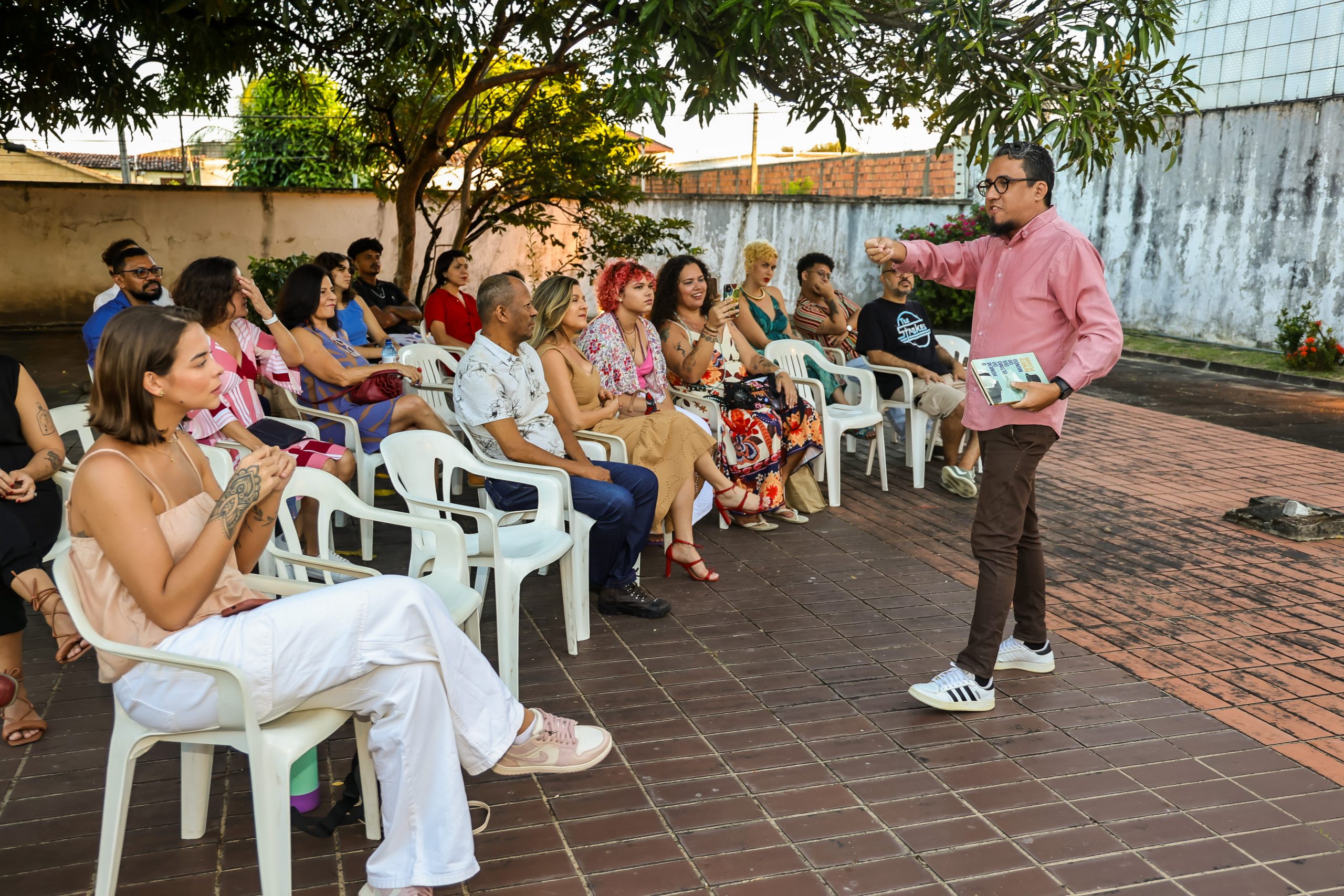 Sarau SolLua na Fundação Waldemar Alcântara - Foto Jarbas Oliveira