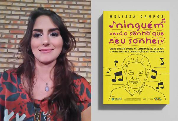 “Ninguém verá os sonhos que sonhei – livre ensaio sobre as lembranças, desejos e fantasias nas composições de Fausto Nilo” é o título do e-book de autoria de Melissa Campos