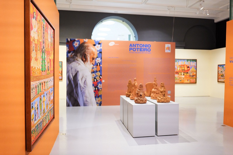 Exposição de Antonio Poteiro entra nos últimos dias na CAIXA Cultural de Fortaleza