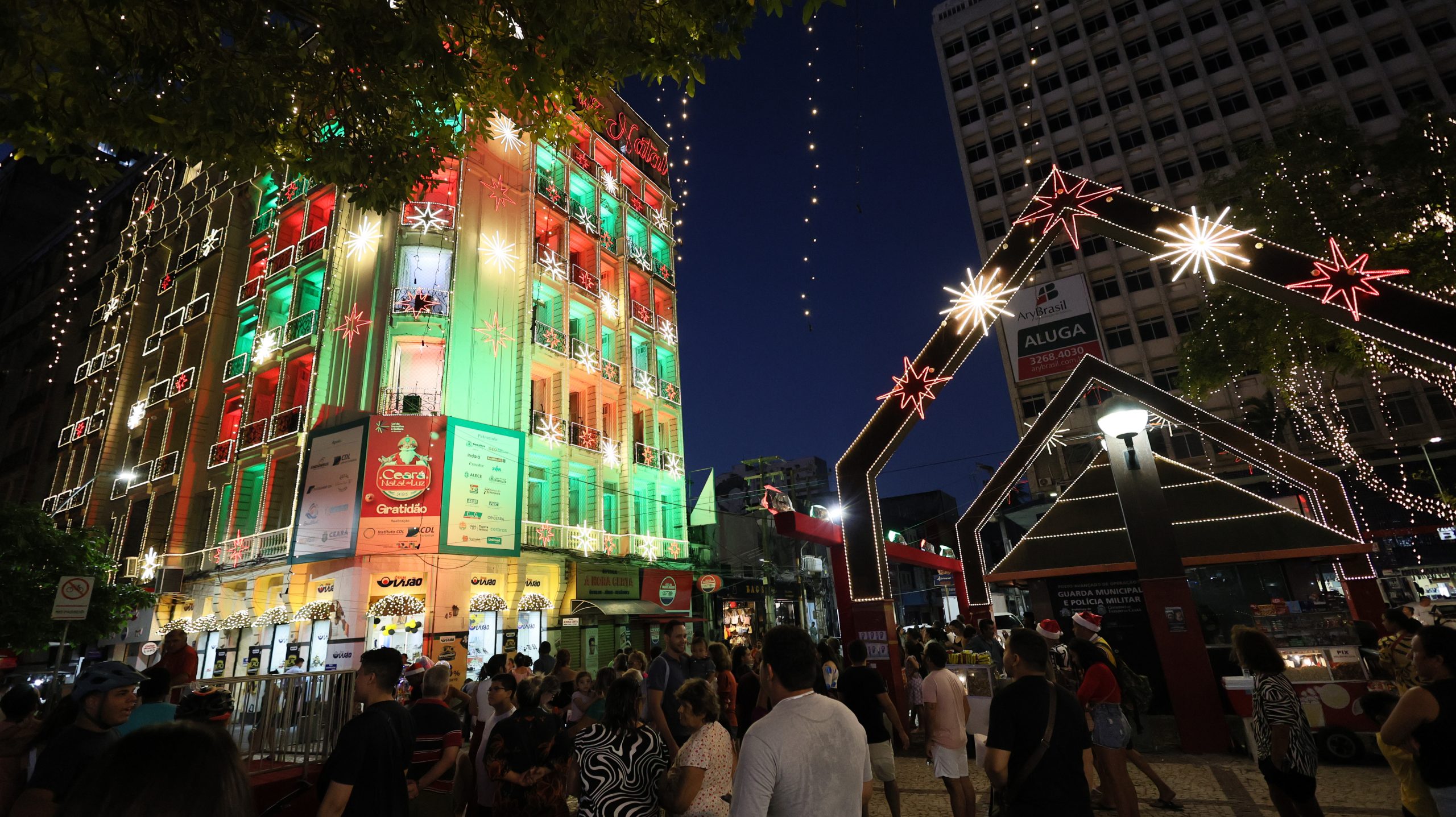 Ceará Natal de Luz terá abertura dia 27 de novembro na Praça do Ferreira, em Fortaleza