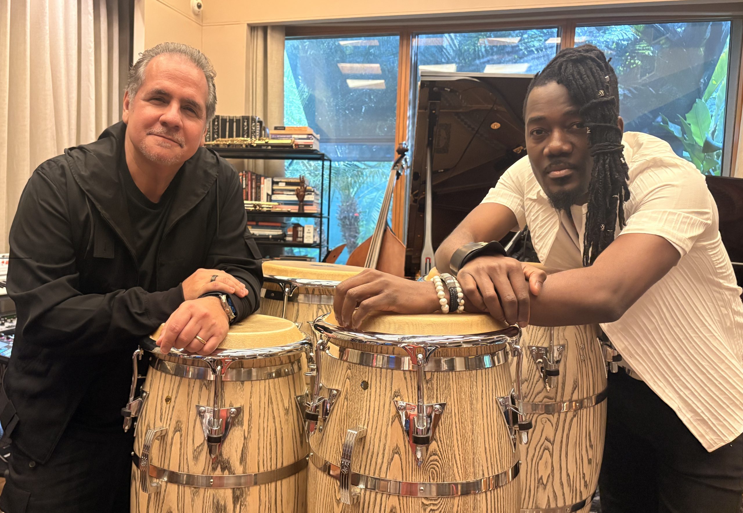 Kizaba e Ricardo Bacelar. Foto: Sônia Lage