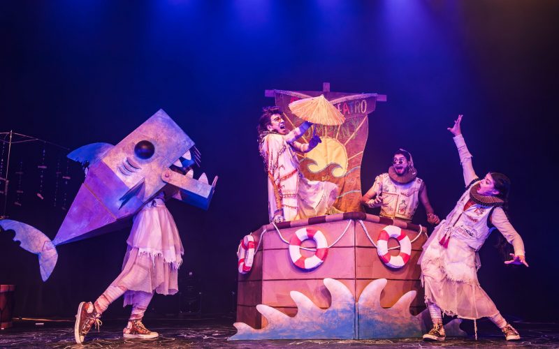 Espetáculo Bertoldo na Caixa Cultural Curitiba / Crédito: Renato Mangolin