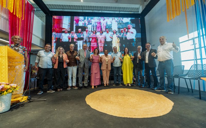 Pacto Kariri Criativo, com presença de autoridades estaduais e nacionais.