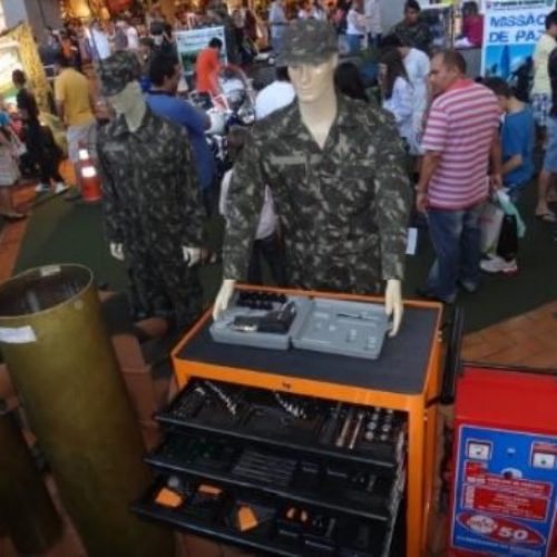 Semana do Exército será comemorada com exposição e música no Shopping Benfica