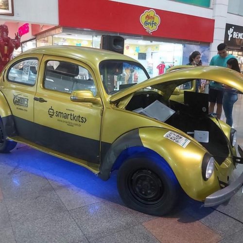 Férias no Shopping Benfica: Fusca Tecnológico e Oficina infantil de carrinhos de controle remoto