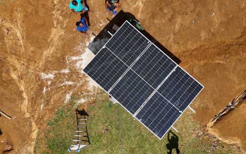 Placas fotovotaicas para a Energia Solar