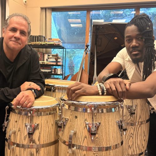 Kizaba e Ricardo Bacelar. Foto: Sônia Lage