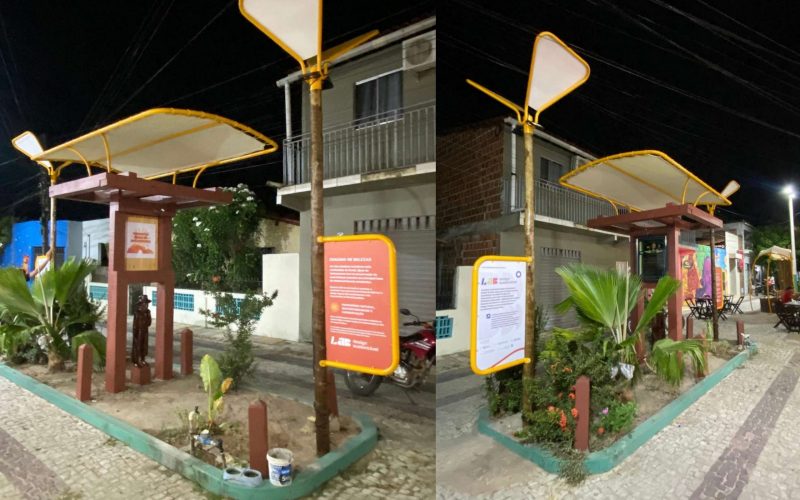 LAB Design Sustentável transforma espaços públicos de Jijoca