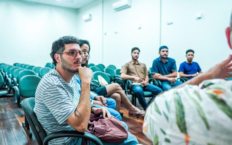 Oficina de Audiovisual realizada pelo Programa / Crédito: @vandson.films