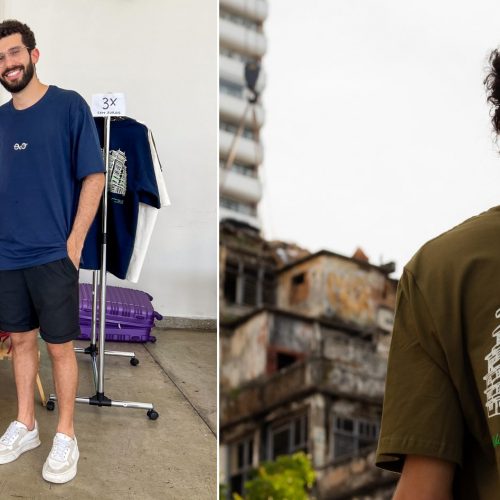 Rolês de Fortaleza inspira coleção de camisetas que será lançada neste sábado (11) no Esquina Brasil