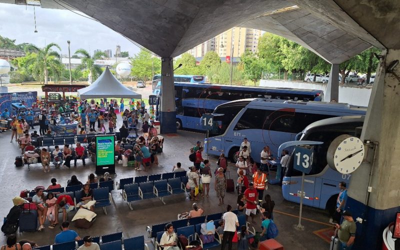 Feriado movimenta 30 mil passageiros em Fortaleza