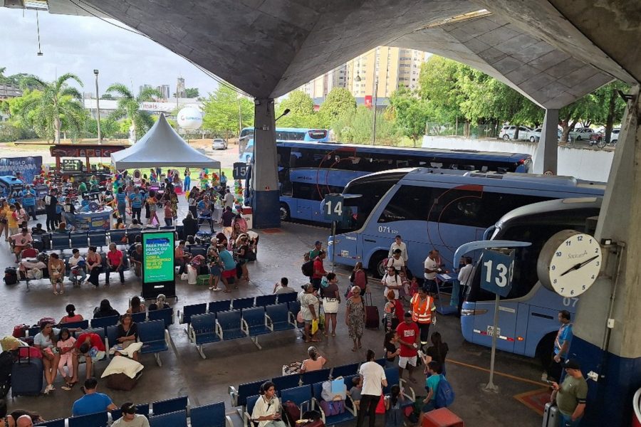 Feriado movimenta 30 mil passageiros em Fortaleza