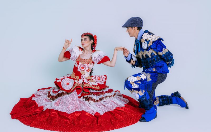 Personagens Julieta (Maria Hagge) e Romeu (Yago Reis). FOTO: Hamyle Nobre