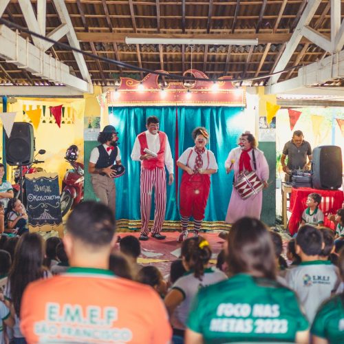 Grupo K’Os Coletivo realiza última semana de espetáculos e oficinas em escolas públicas de Fortaleza