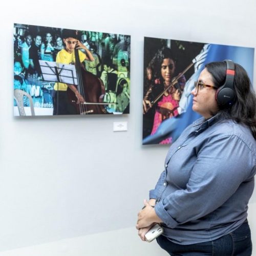 Visita guiada à exposição “Olho de Peixe” na CAIXA Cultural Fortaleza